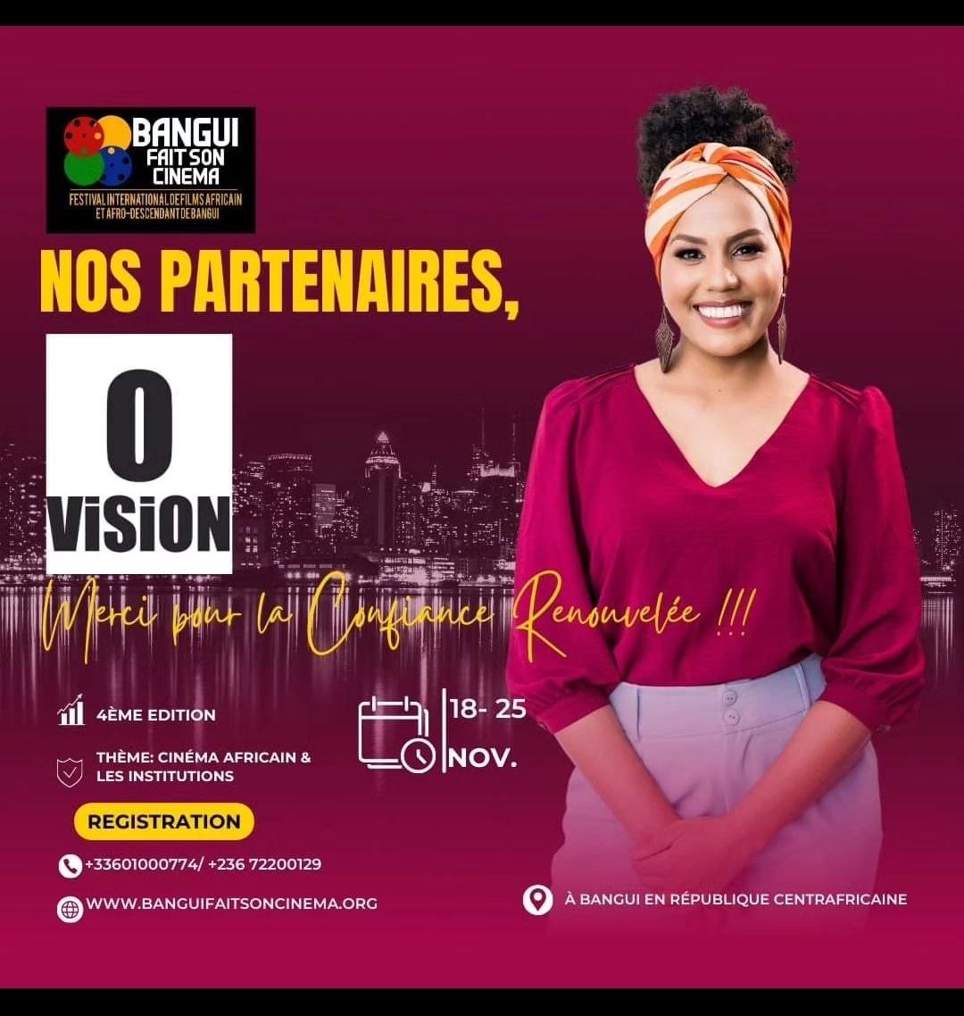 Bangui Fait son Cinéma - Nos partenaires, O'Vision